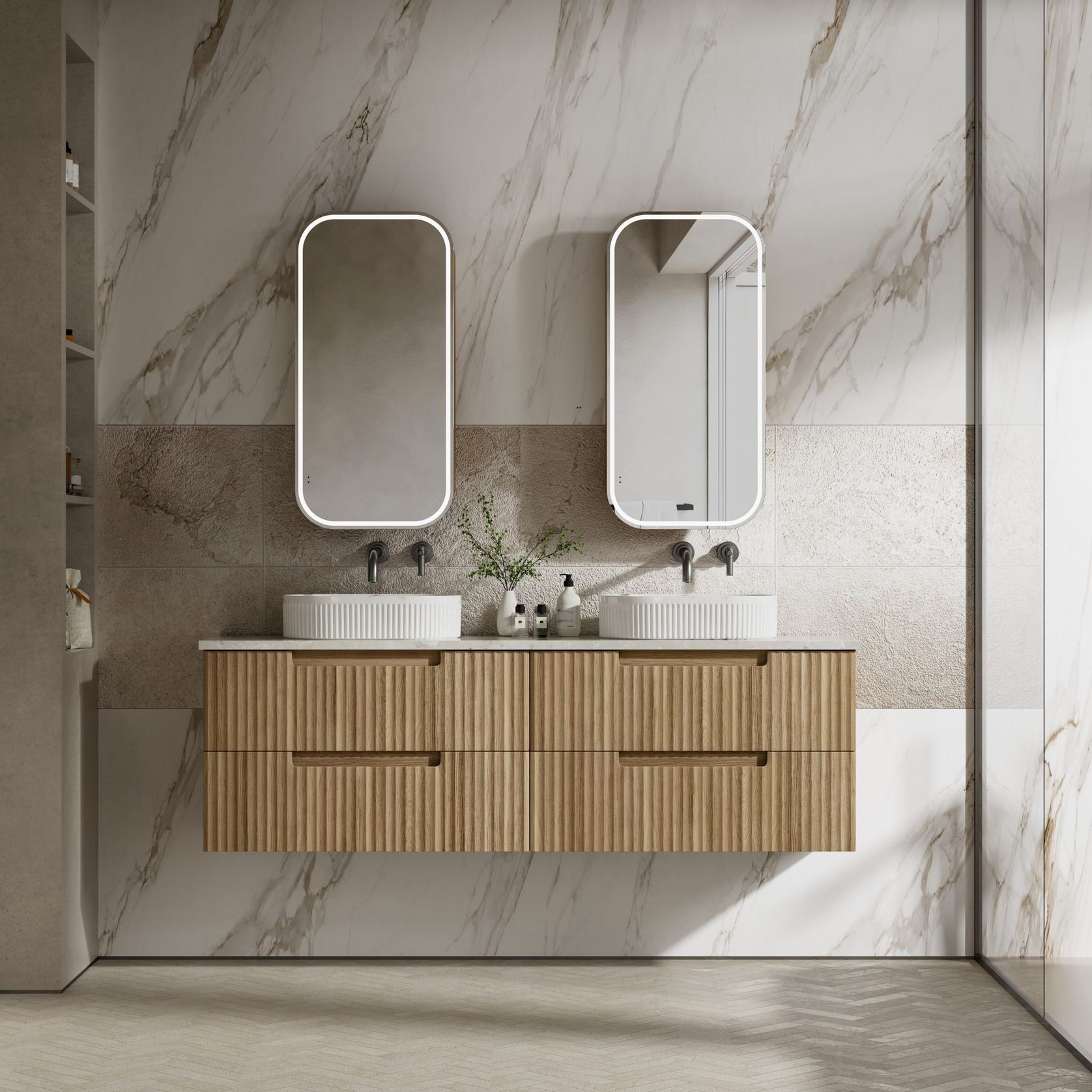 Aulic Lovina Tier Wall Hung Vanities gallery detail image