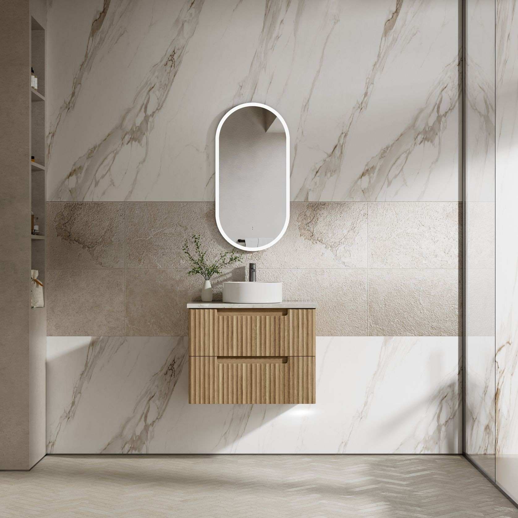 Aulic Lovina Tier Wall Hung Vanities gallery detail image