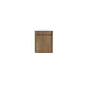 Aulic Mini Ravia Fluted Wall Hung Harvest Oak Cabinet gallery detail image