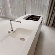 Moon White Benchtop - Silk White gallery detail image