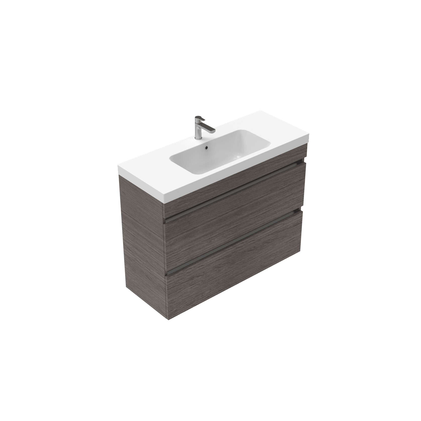 Brookfield Slim Wall Hung Double Height Vanity gallery detail image