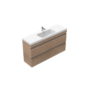 Brookfield Slim Wall Hung Double Height Vanity gallery detail image