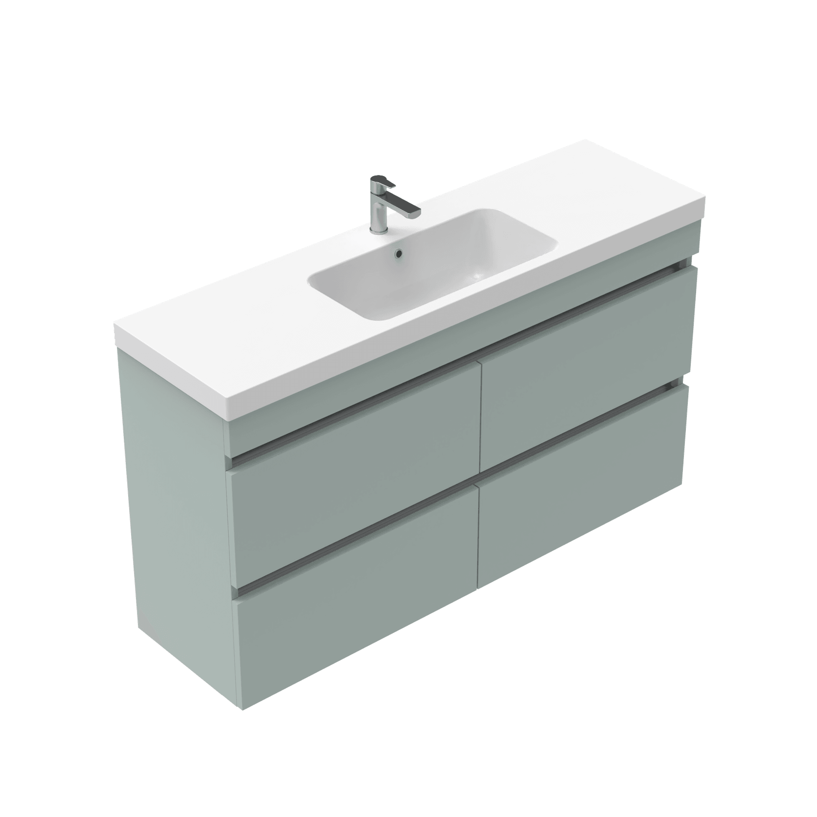 Brookfield Slim Wall Hung Double Height Vanity gallery detail image