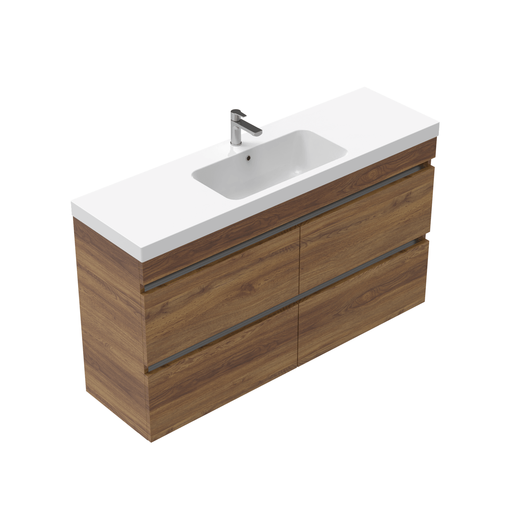 Brookfield Slim Wall Hung Double Height Vanity gallery detail image