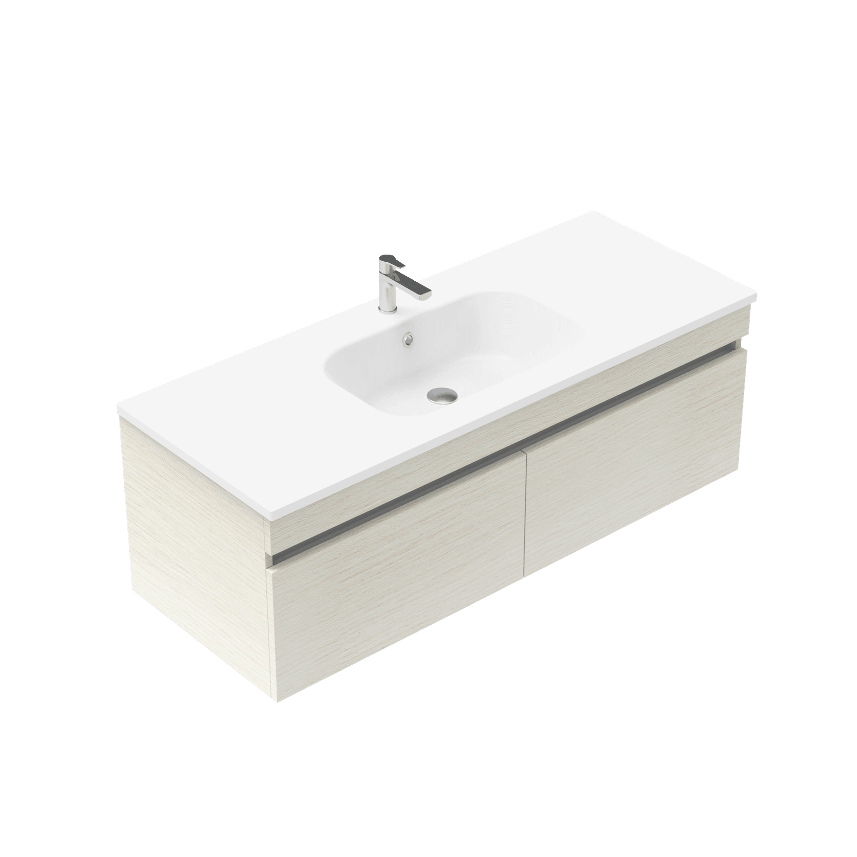 Brookfield Single Tier Wall Hung Vanity gallery detail image