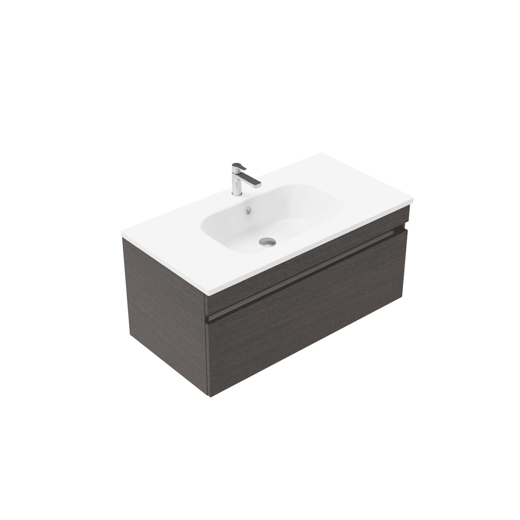 Brookfield Single Tier Wall Hung Vanity gallery detail image