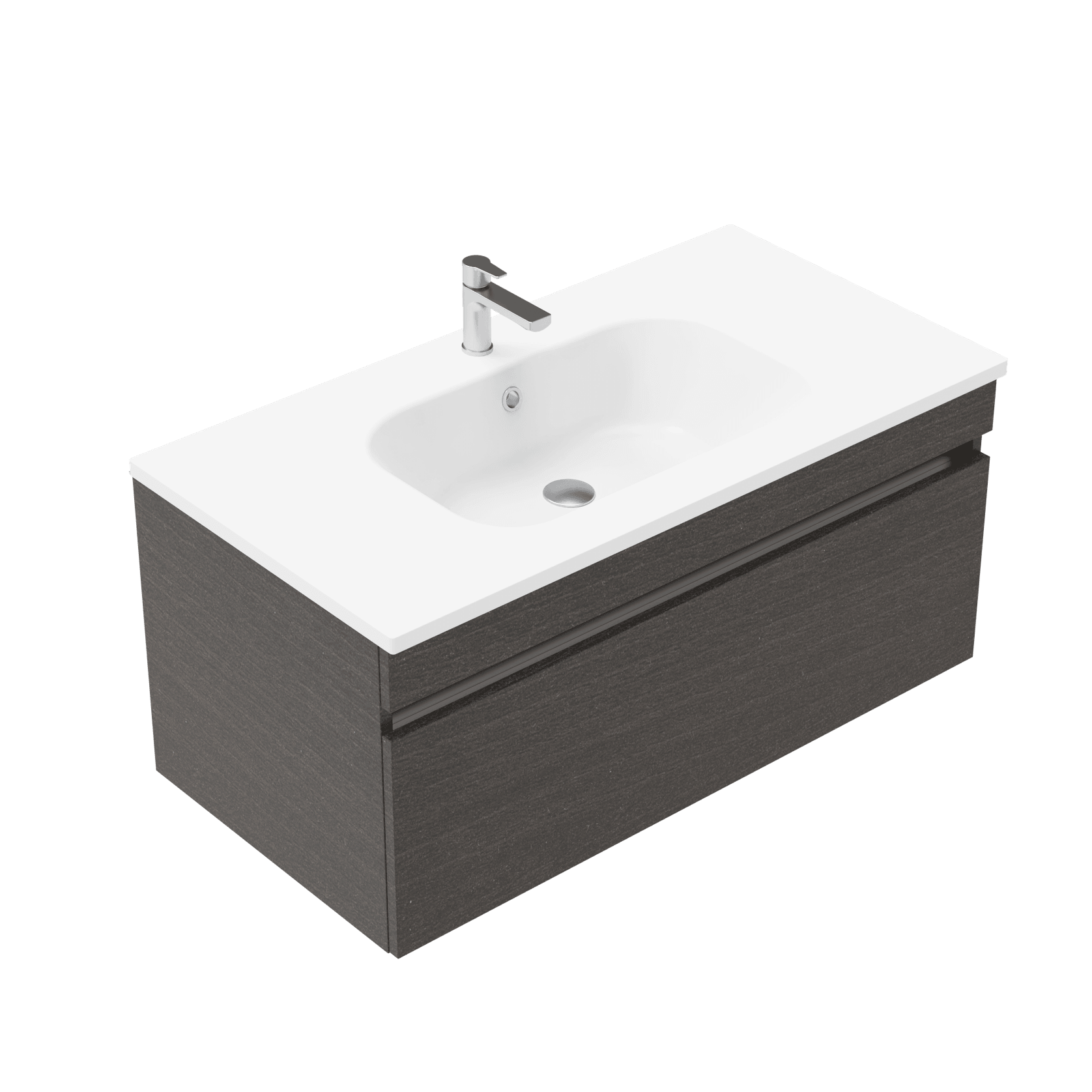Brookfield Single Tier Wall Hung Vanity gallery detail image