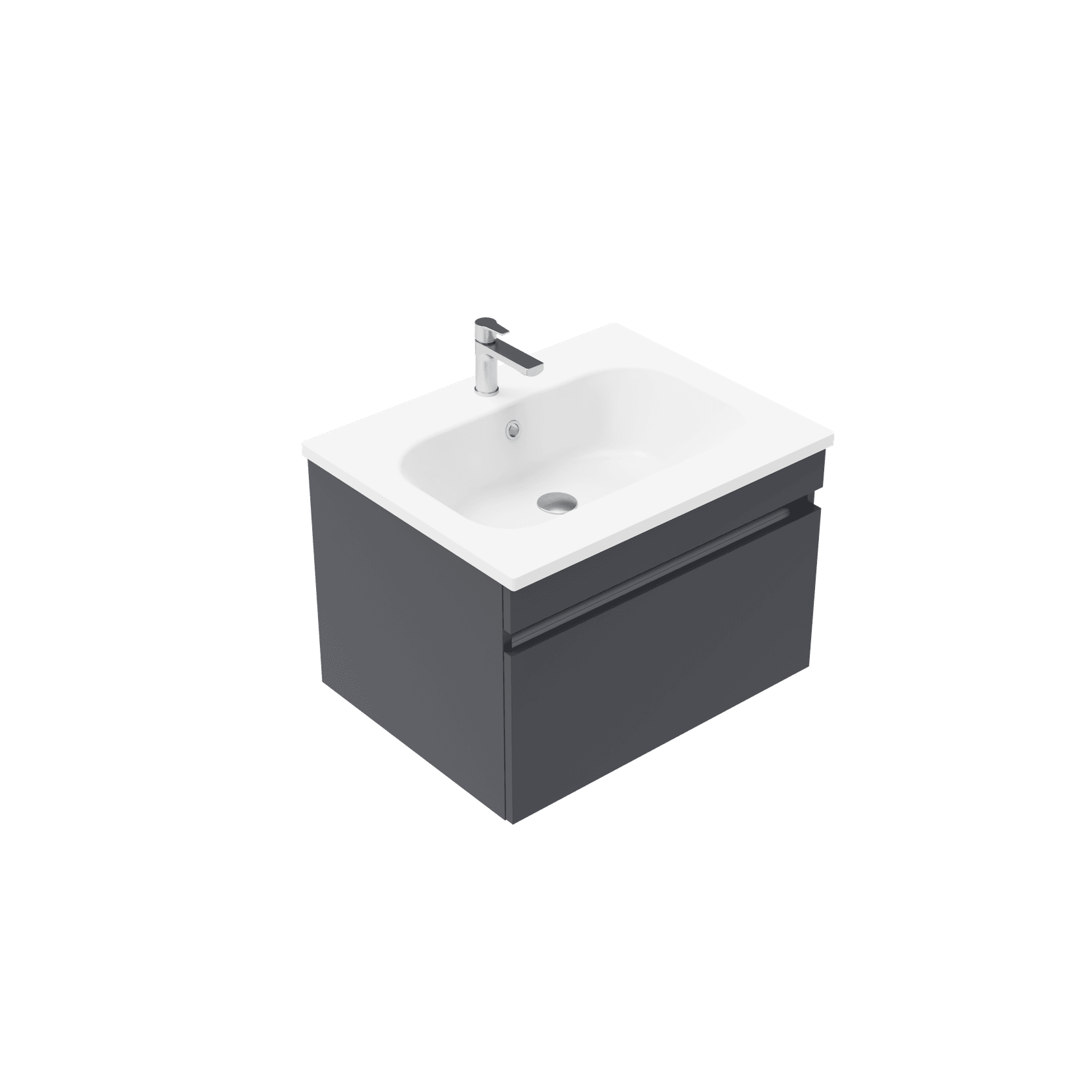 Brookfield Single Tier Wall Hung Vanity gallery detail image