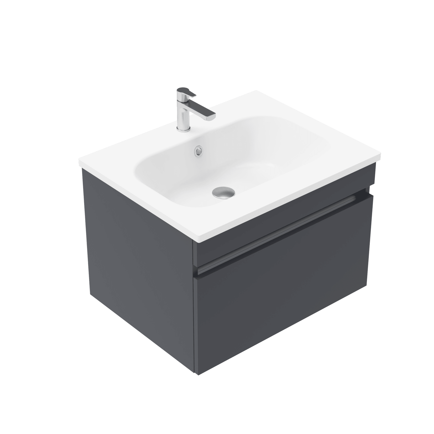 Brookfield Single Tier Wall Hung Vanity gallery detail image