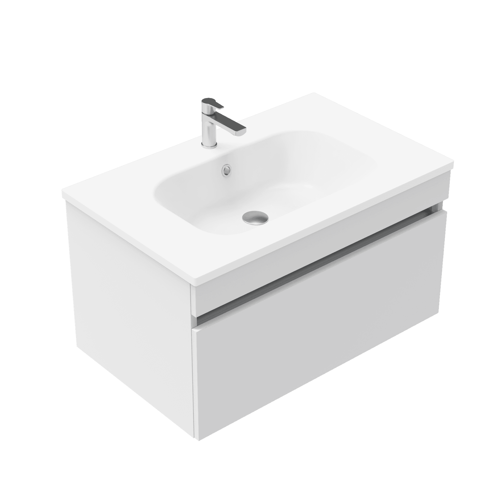 Brookfield Single Tier Wall Hung Vanity gallery detail image