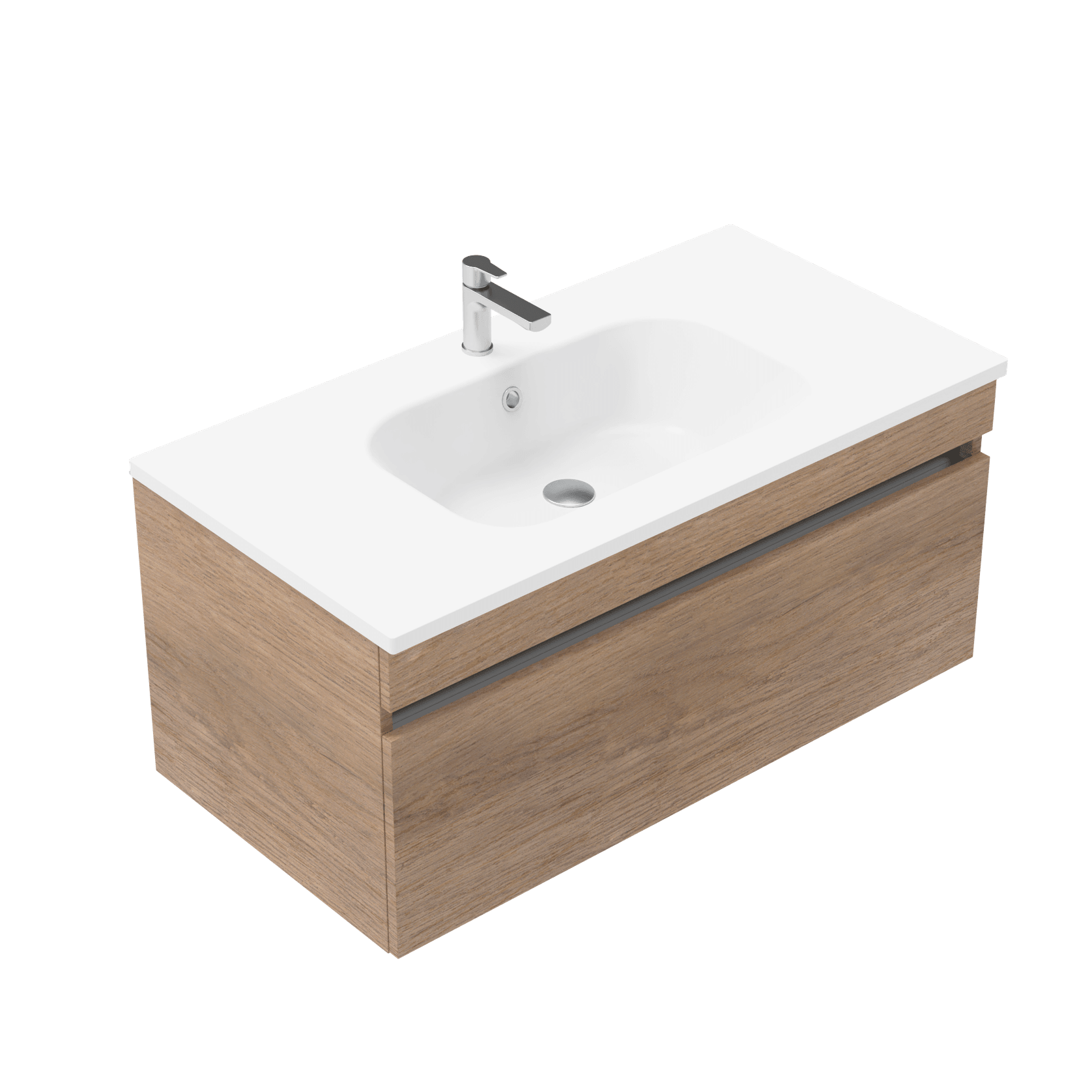 Brookfield Single Tier Wall Hung Vanity gallery detail image