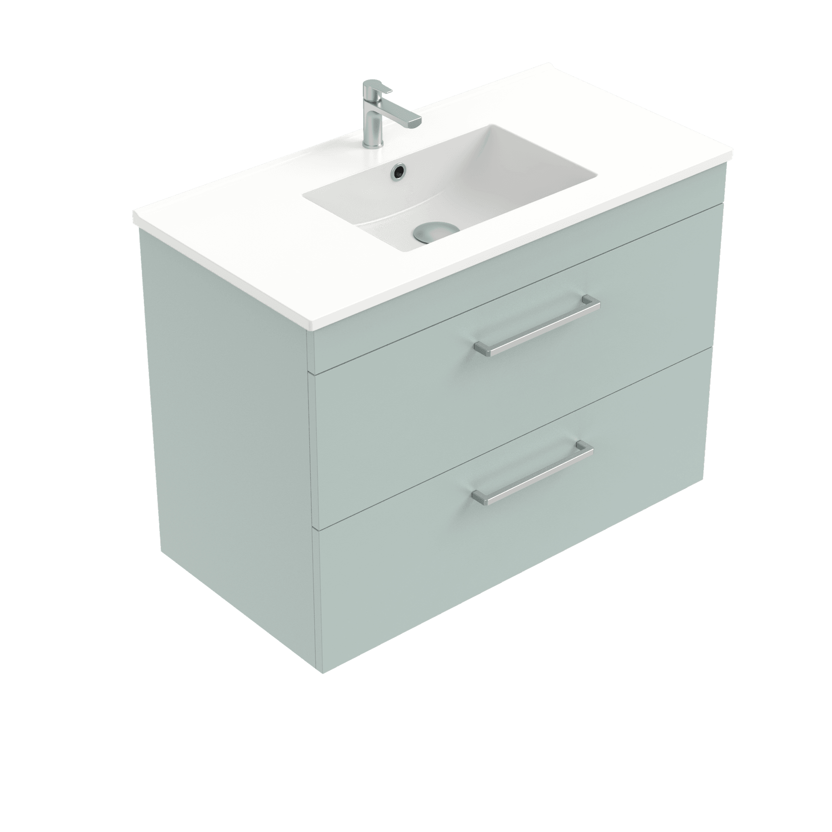 Citi Double Tier Wall Hung Vanity gallery detail image