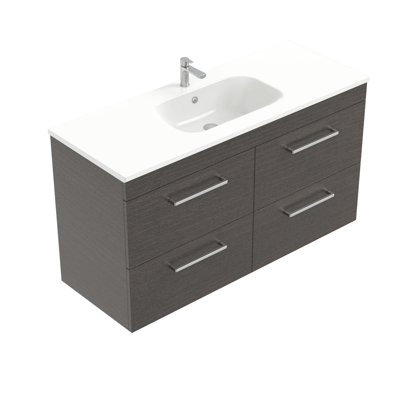 Citi Double Tier Wall Hung Vanity gallery detail image