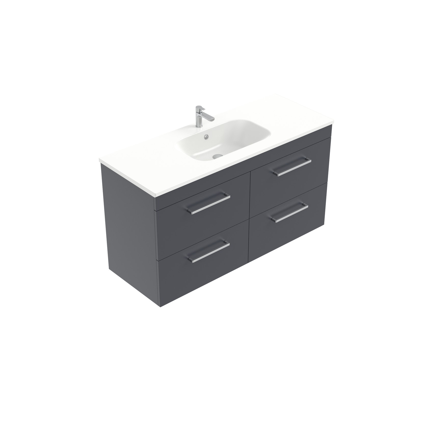 Citi Double Tier Wall Hung Vanity gallery detail image