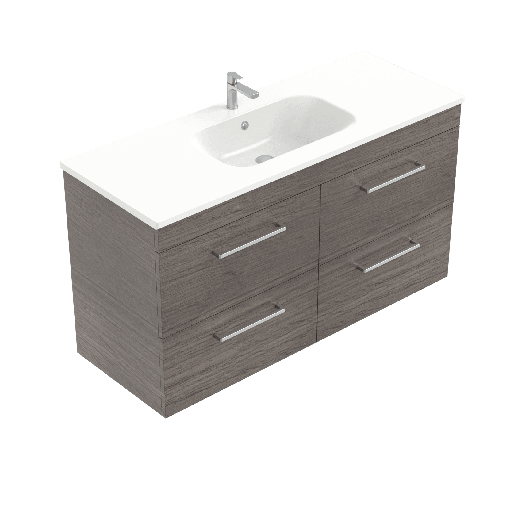 Citi Double Tier Wall Hung Vanity gallery detail image