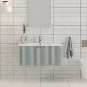 Pettine 900 Single Centre Bowl Wall Vanity gallery detail image