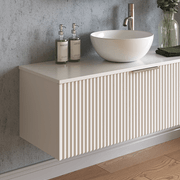 Pettine 900 Single Centre Bowl Wall Vanity gallery detail image