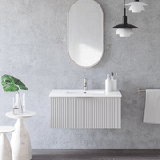 Pettine 900 Single Centre Bowl Wall Vanity gallery detail image