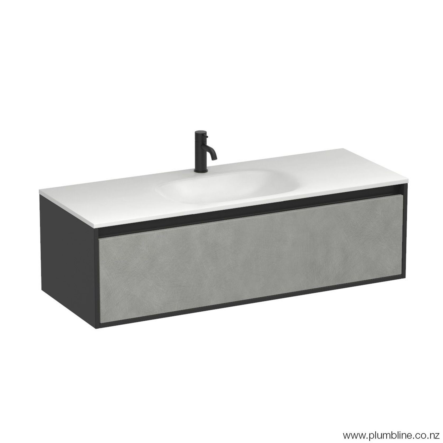 Prava Spio 1200 1 Drawer Vanity Centre Basin gallery detail image