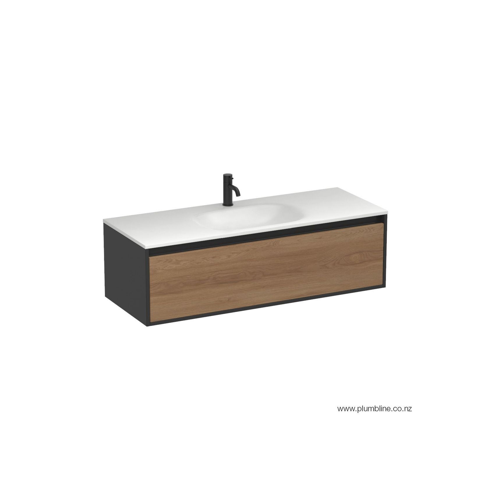 Prava Spio 1200 1 Drawer Vanity Centre Basin gallery detail image