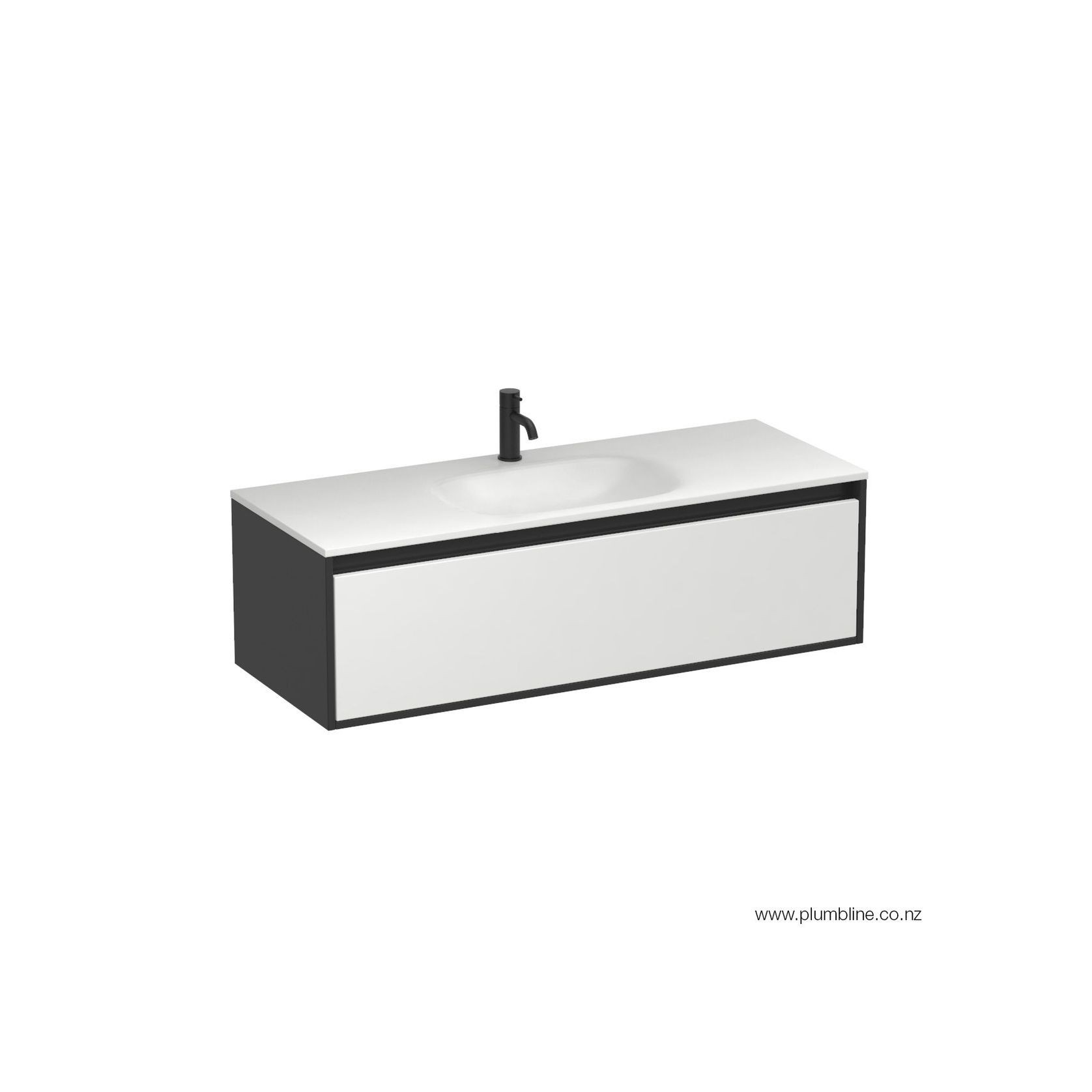 Prava Spio 1200 1 Drawer Vanity Centre Basin gallery detail image