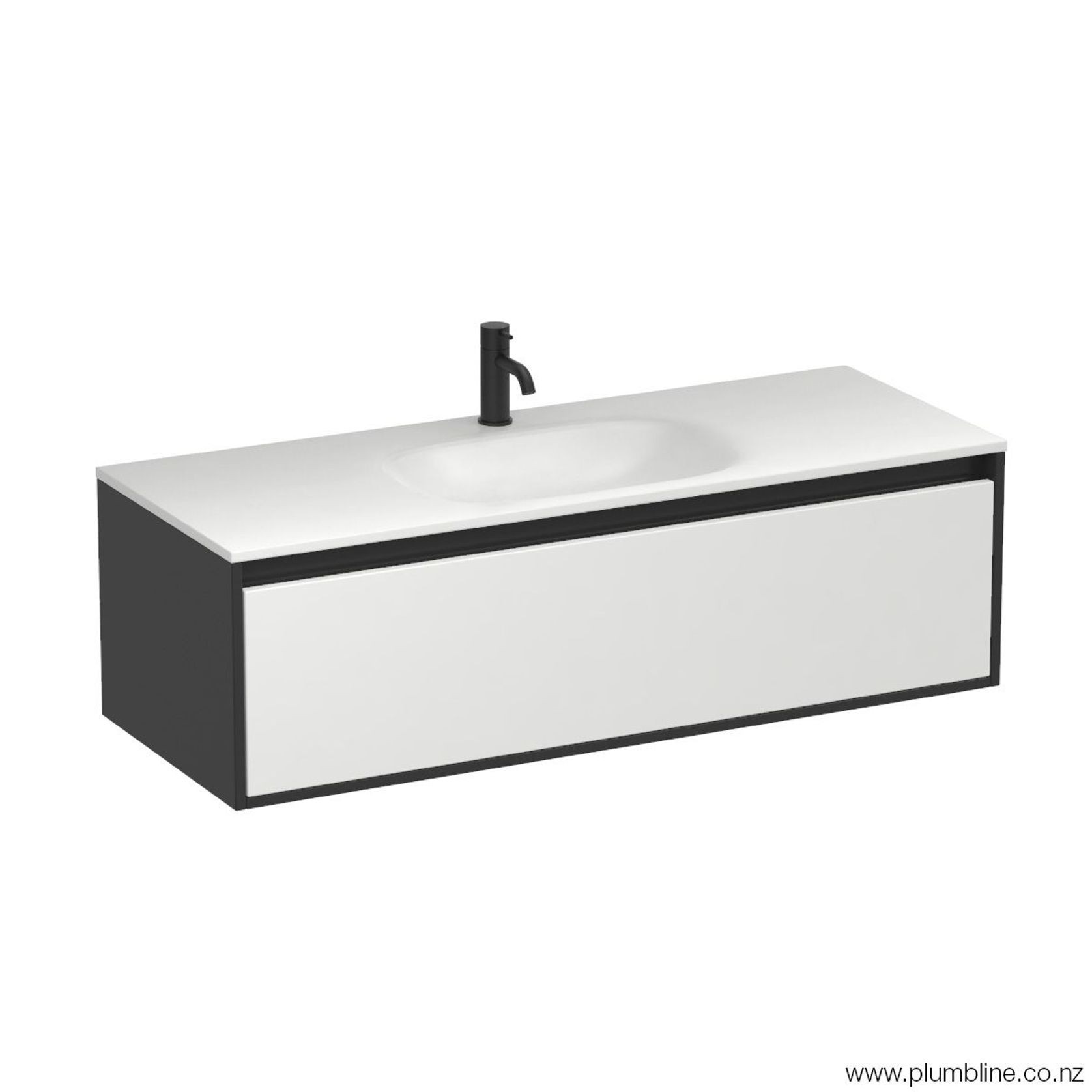 Prava Spio 1200 1 Drawer Vanity Centre Basin gallery detail image