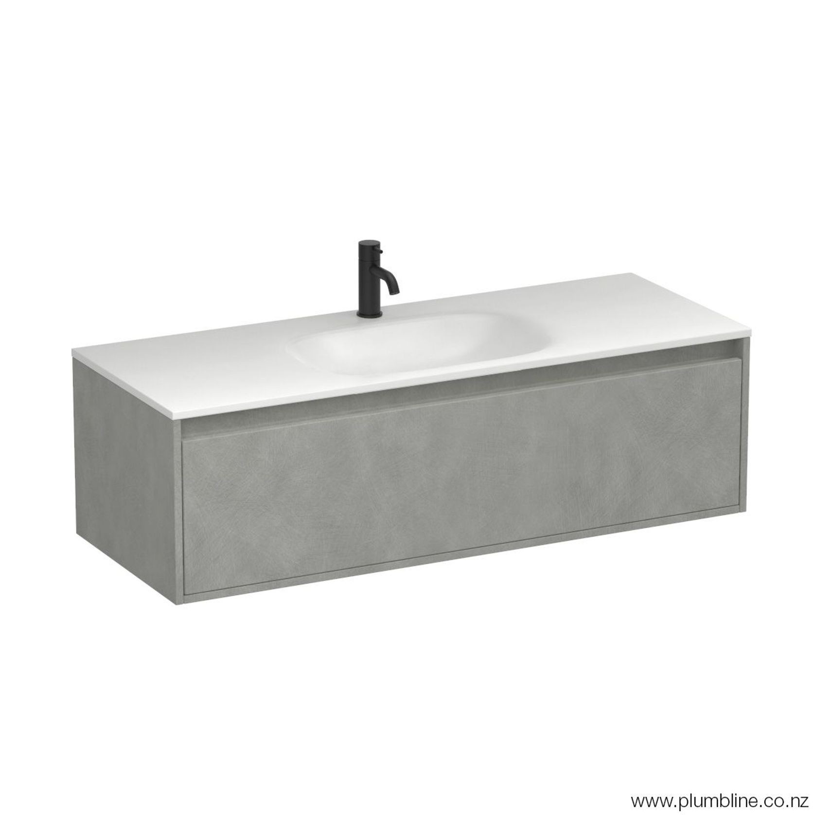 Prava Spio 1200 1 Drawer Vanity Centre Basin gallery detail image