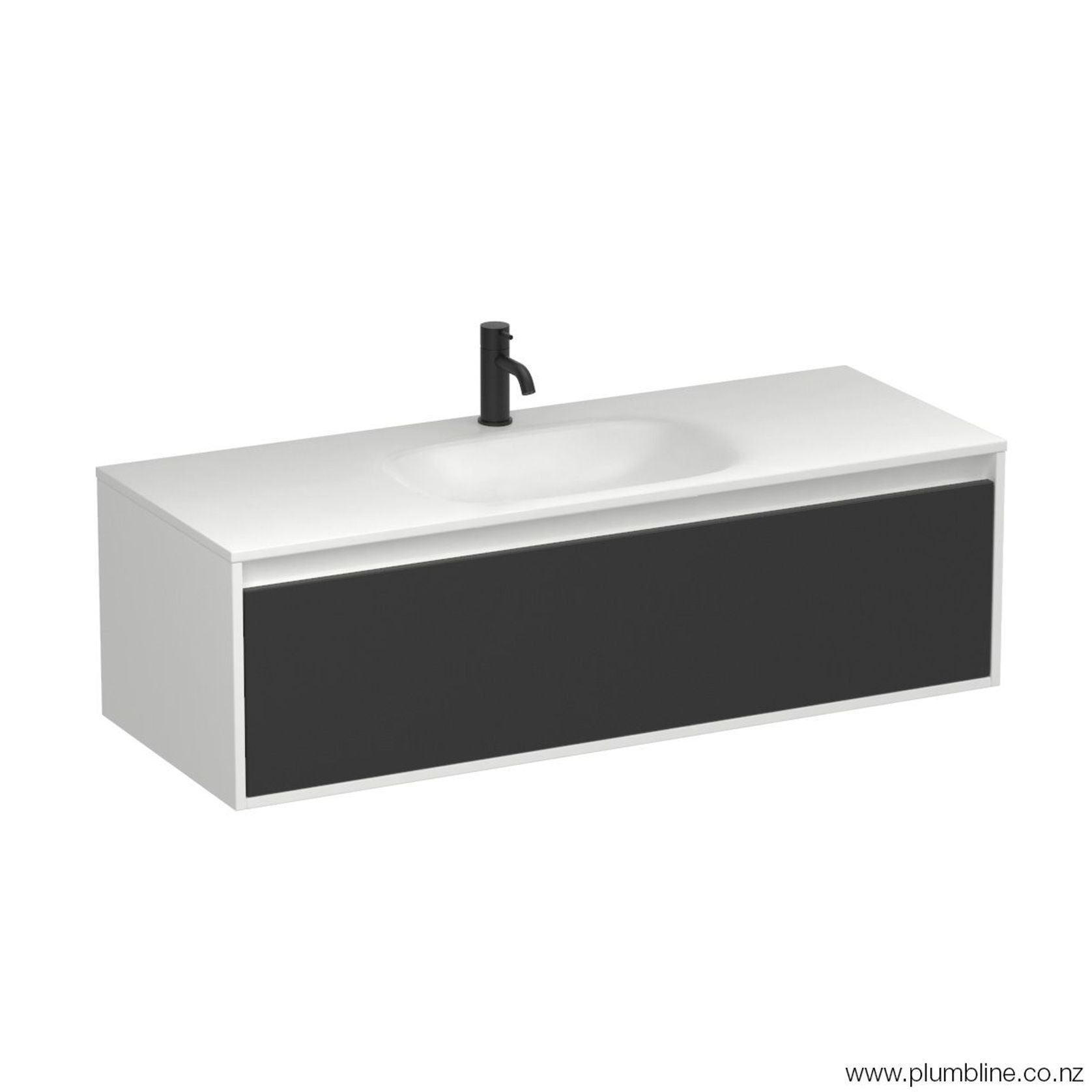 Prava Spio 1200 1 Drawer Vanity Centre Basin gallery detail image