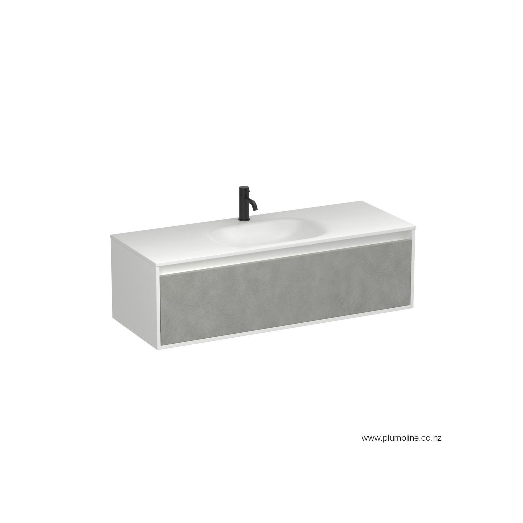 Prava Spio 1200 1 Drawer Vanity Centre Basin gallery detail image