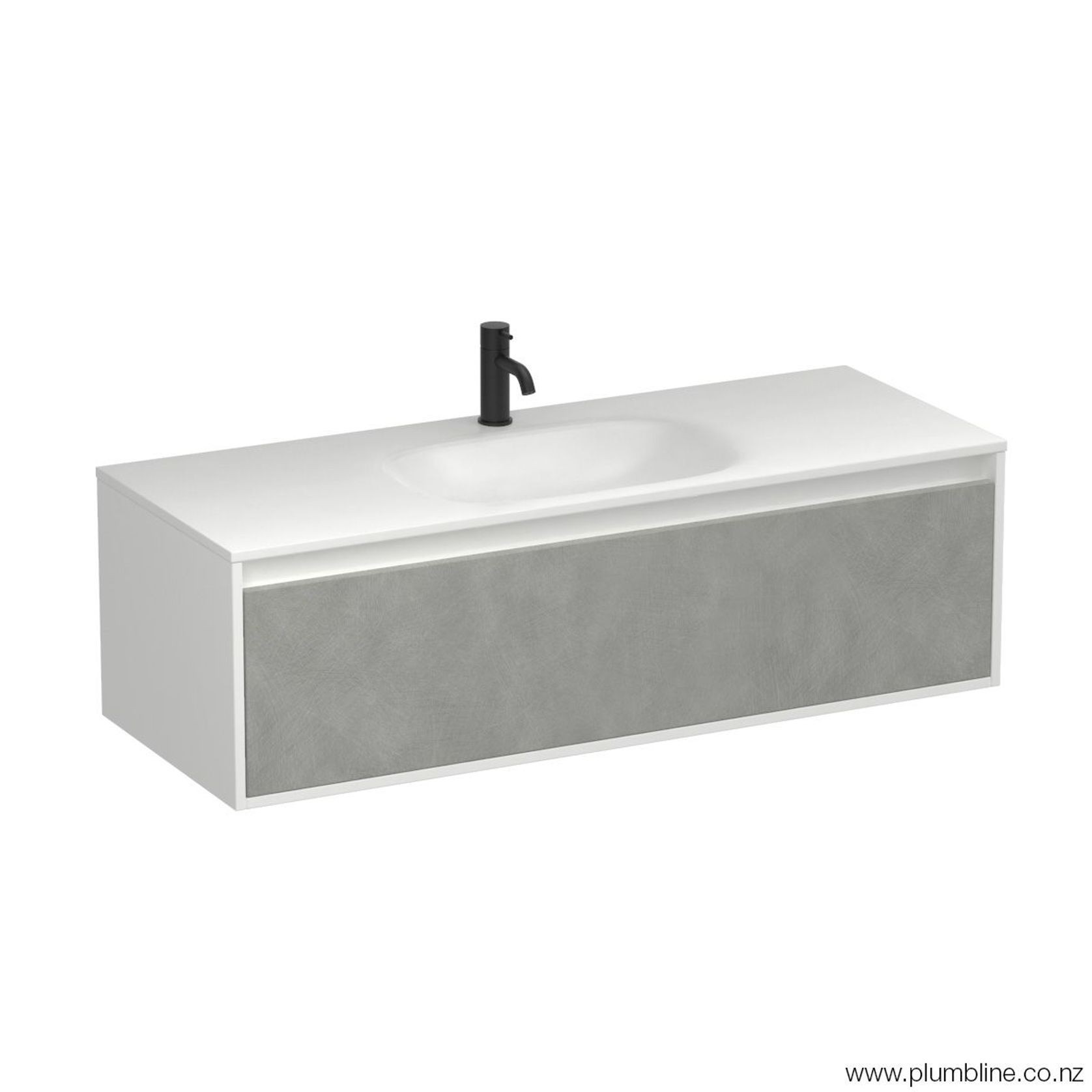 Prava Spio 1200 1 Drawer Vanity Centre Basin gallery detail image