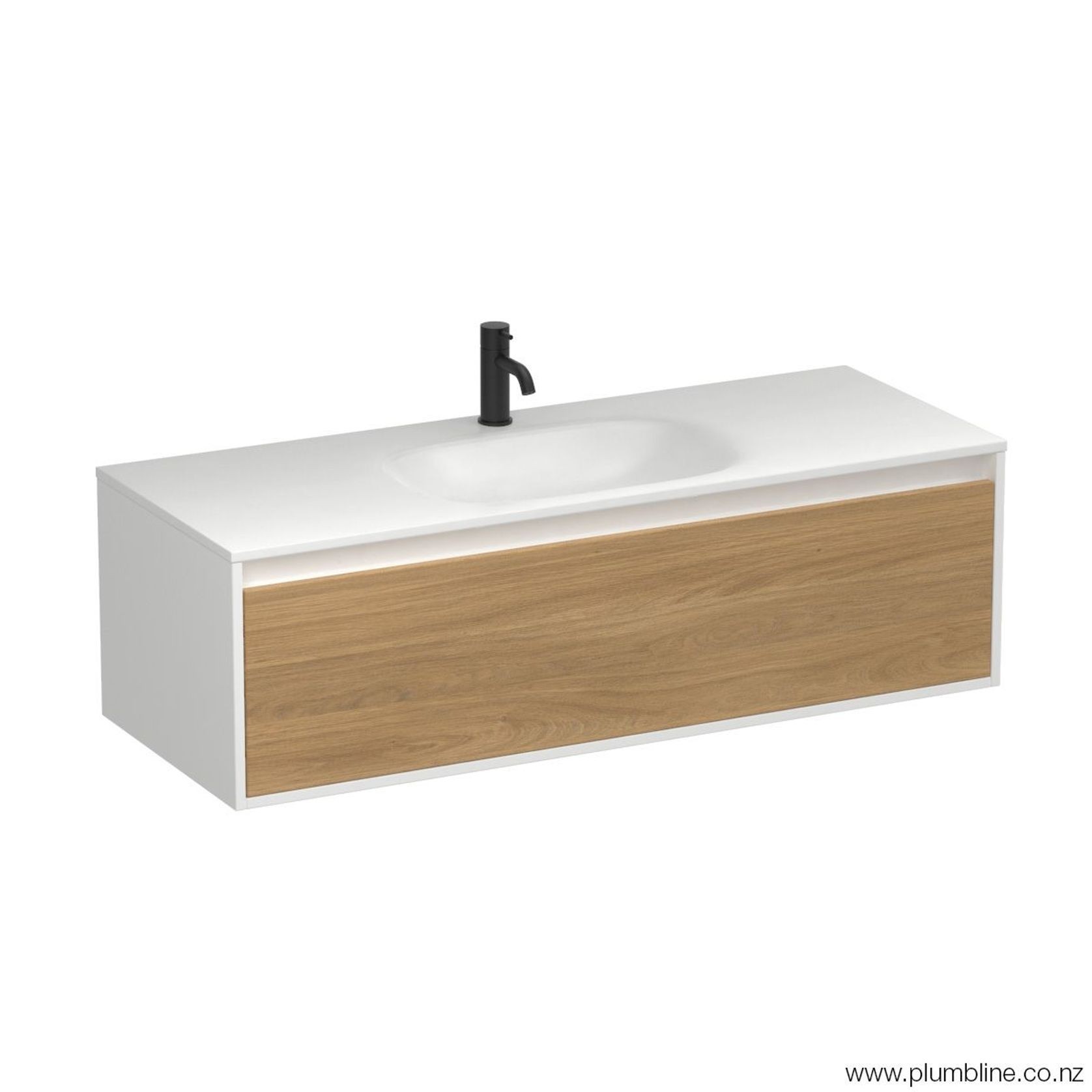 Prava Spio 1200 1 Drawer Vanity Centre Basin gallery detail image