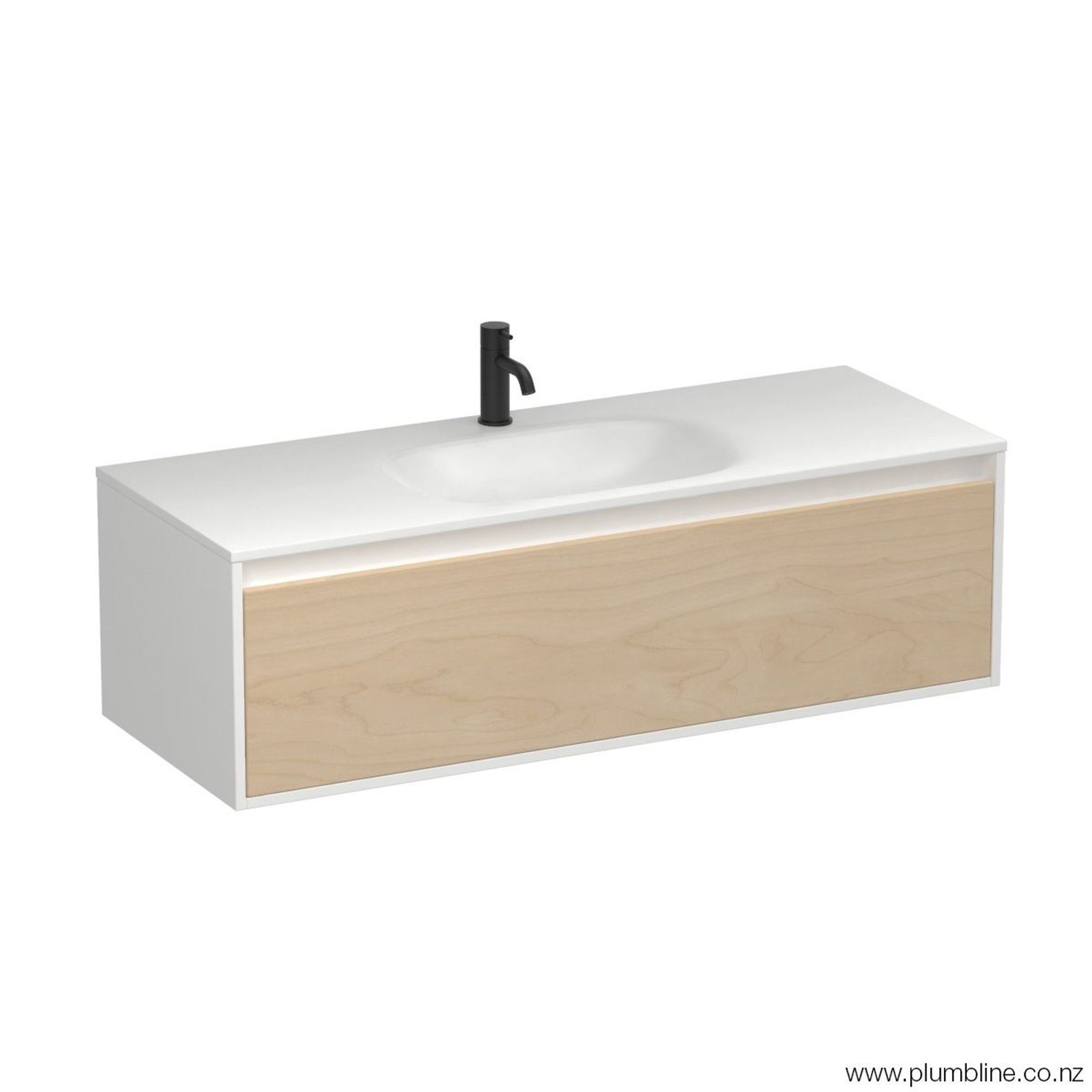 Prava Spio 1200 1 Drawer Vanity Centre Basin gallery detail image