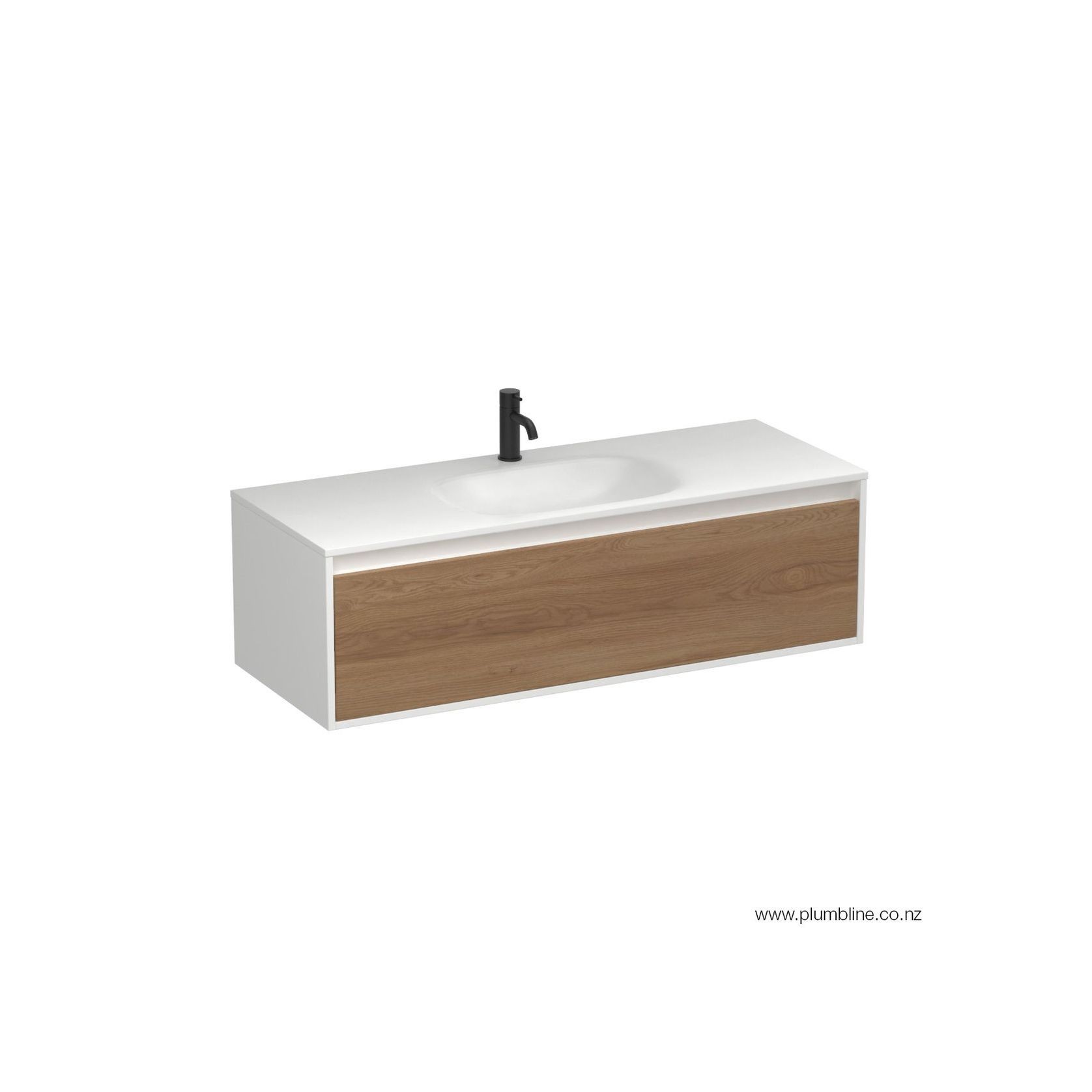 Prava Spio 1200 1 Drawer Vanity Centre Basin gallery detail image