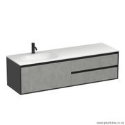 Prava Spio 1500 3 Drawer Left Vanity gallery detail image