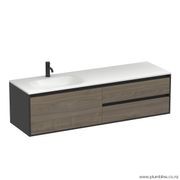 Prava Spio 1500 3 Drawer Left Vanity gallery detail image