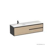 Prava Spio 1500 3 Drawer Left Vanity gallery detail image