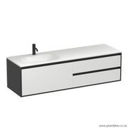 Prava Spio 1500 3 Drawer Left Vanity gallery detail image