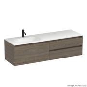 Prava Spio 1500 3 Drawer Left Vanity gallery detail image
