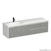 Prava Spio 1500 3 Drawer Left Vanity gallery detail image
