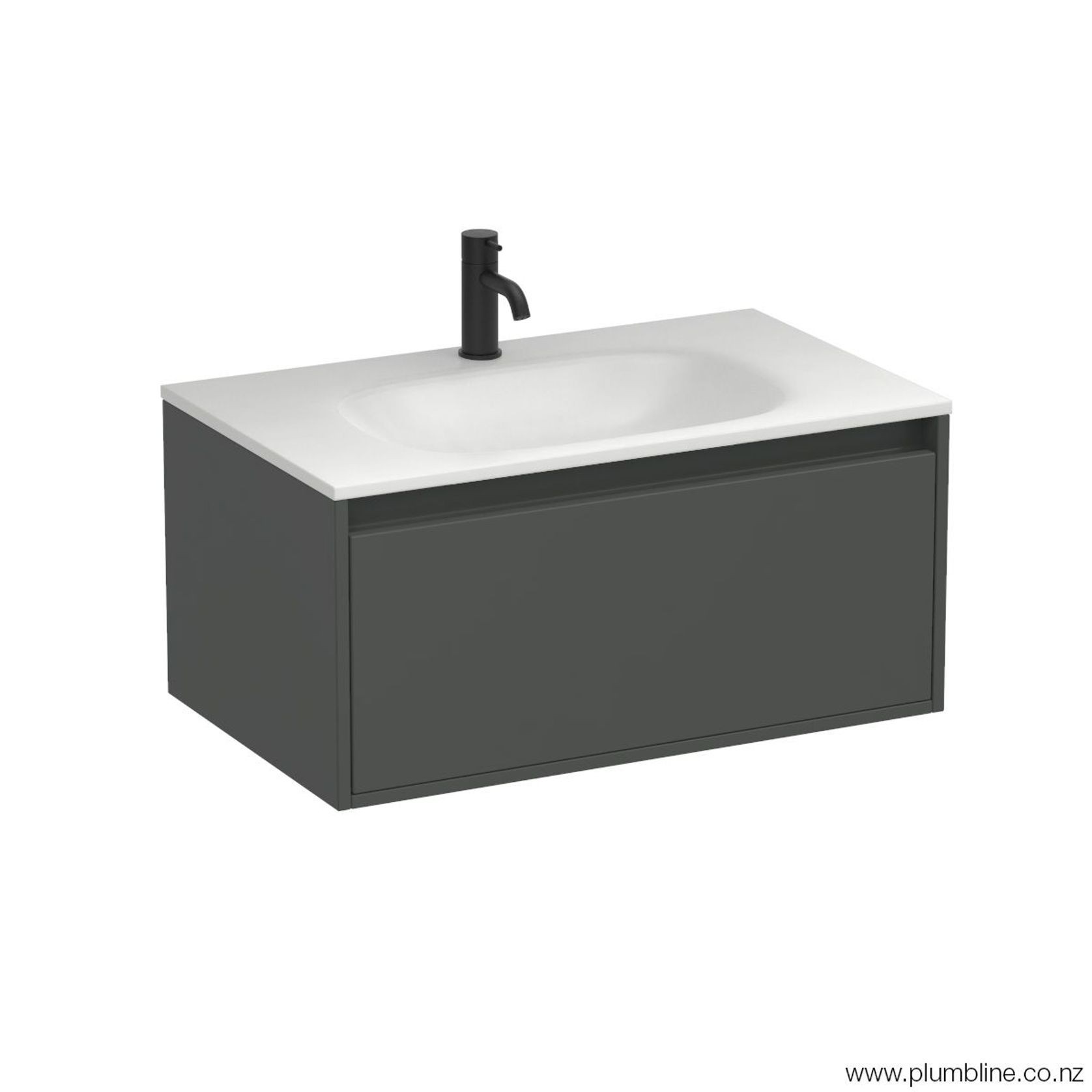 Prava Spio Slim 750 1 Drawer Vanity gallery detail image