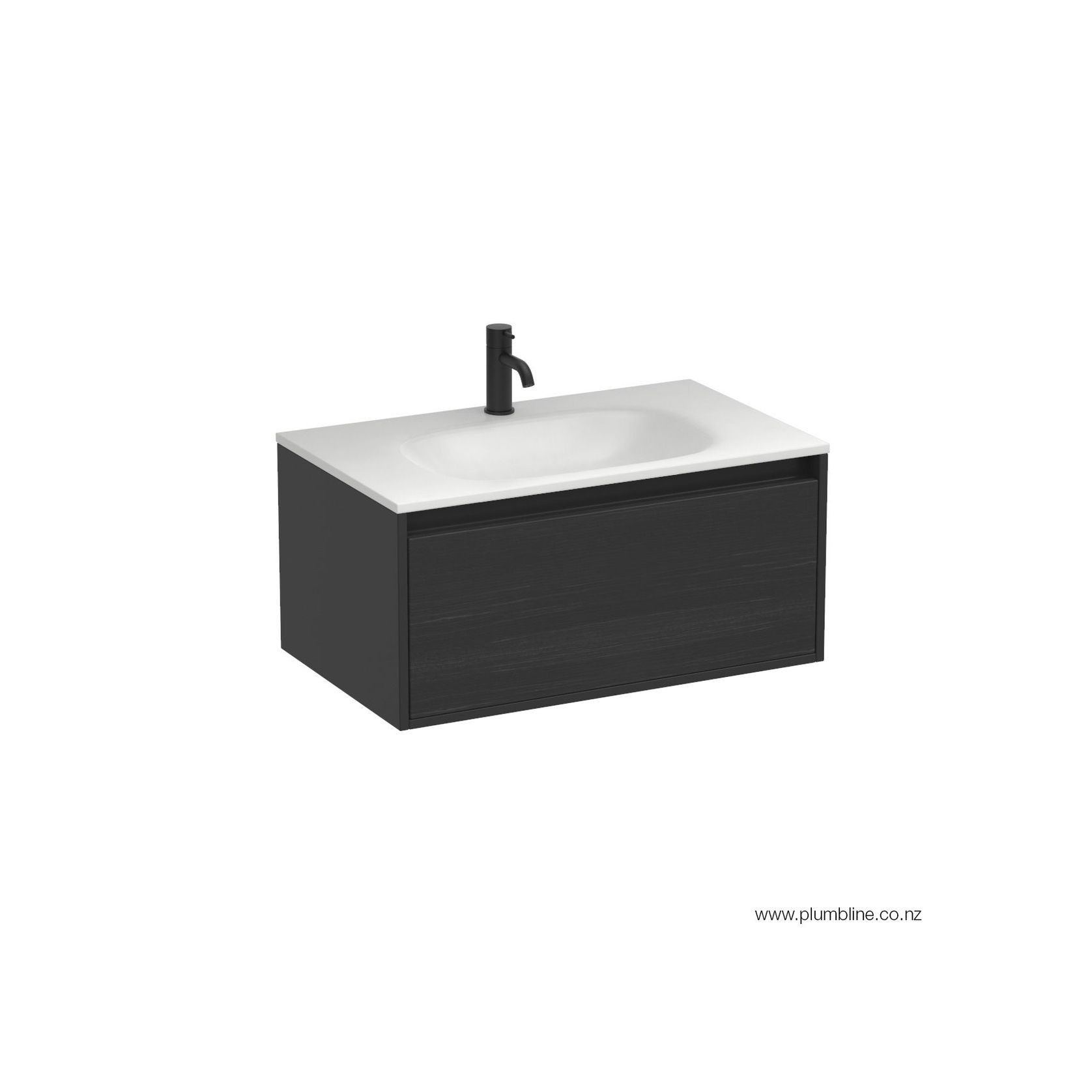 Prava Spio Slim 750 1 Drawer Vanity gallery detail image