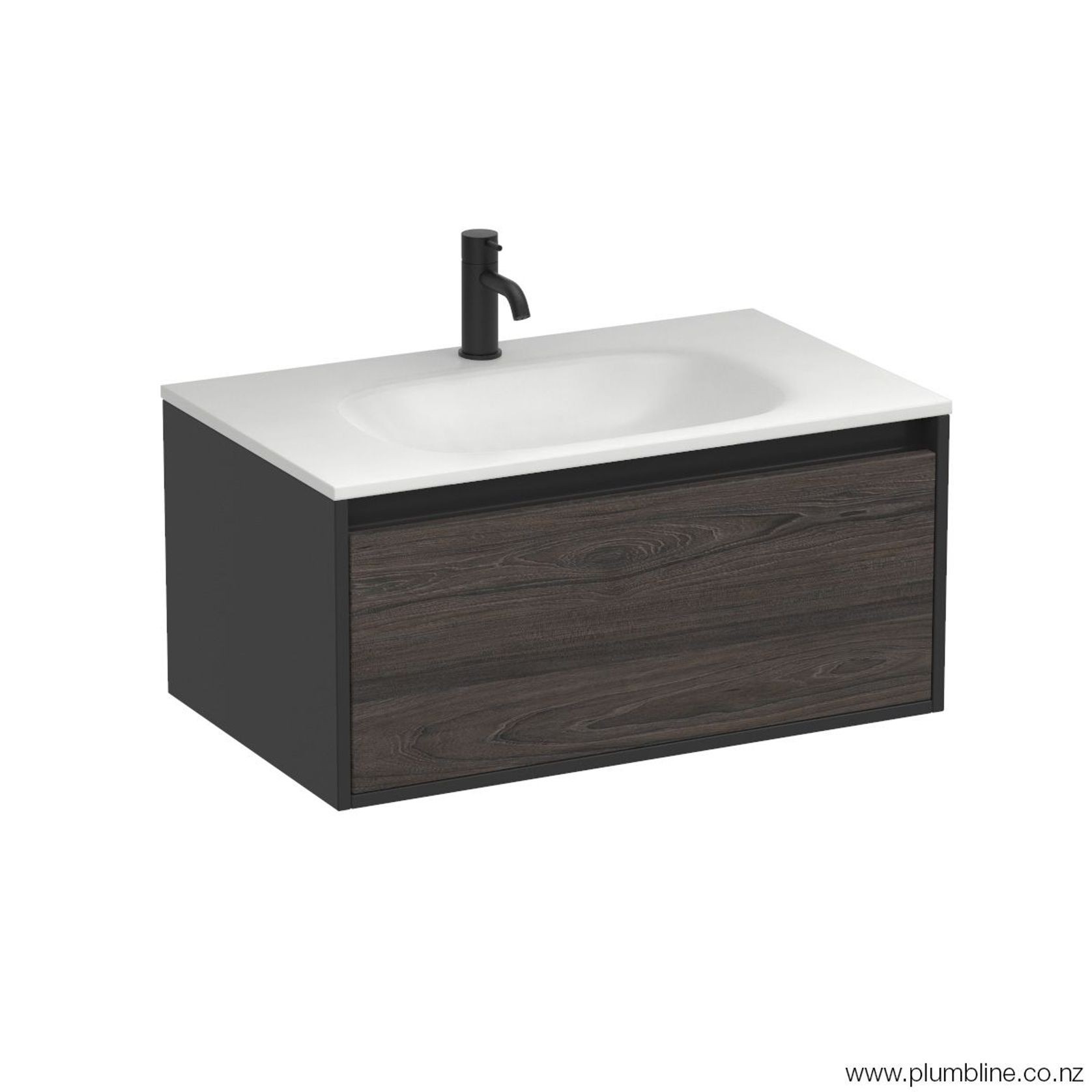 Prava Spio Slim 750 1 Drawer Vanity gallery detail image