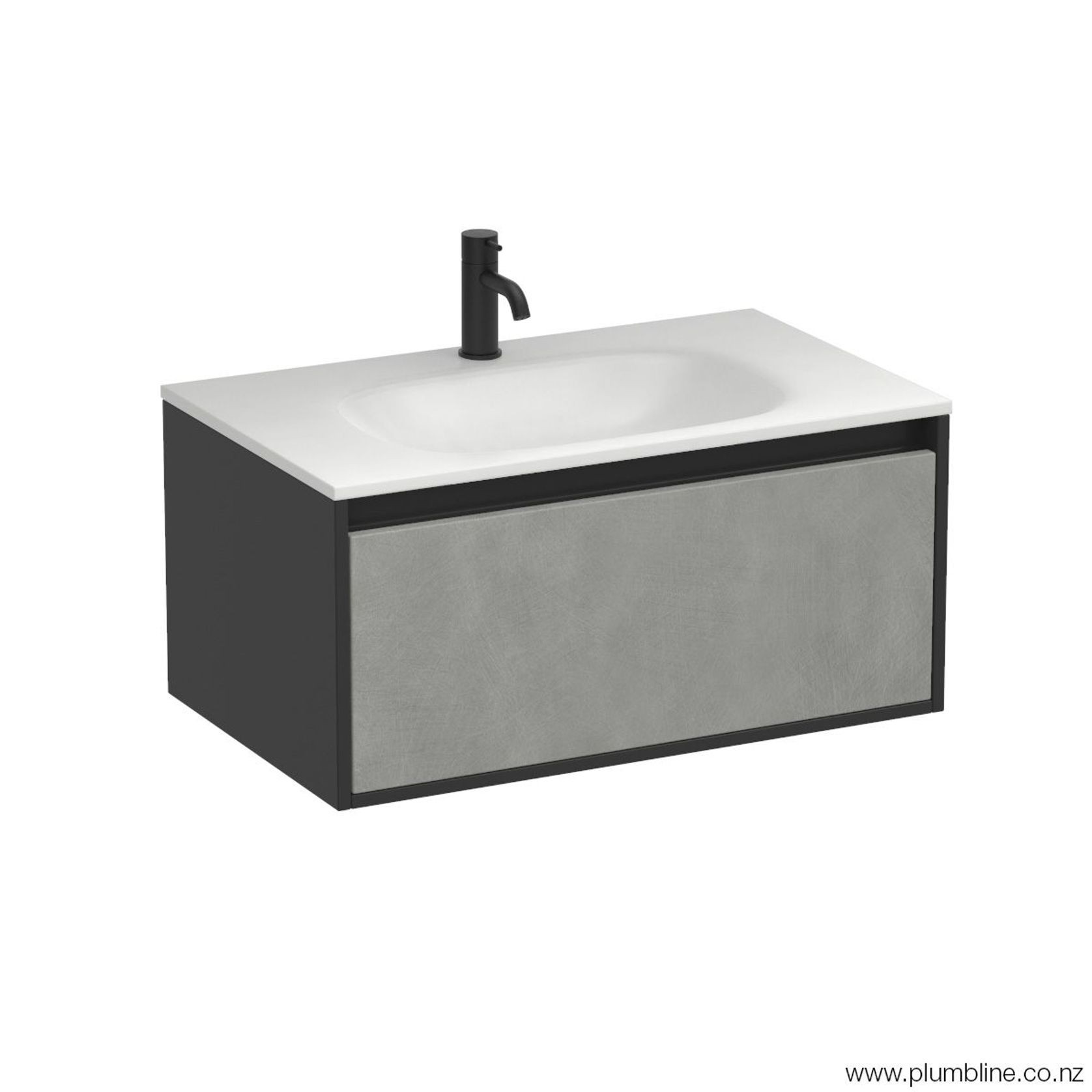 Prava Spio Slim 750 1 Drawer Vanity gallery detail image