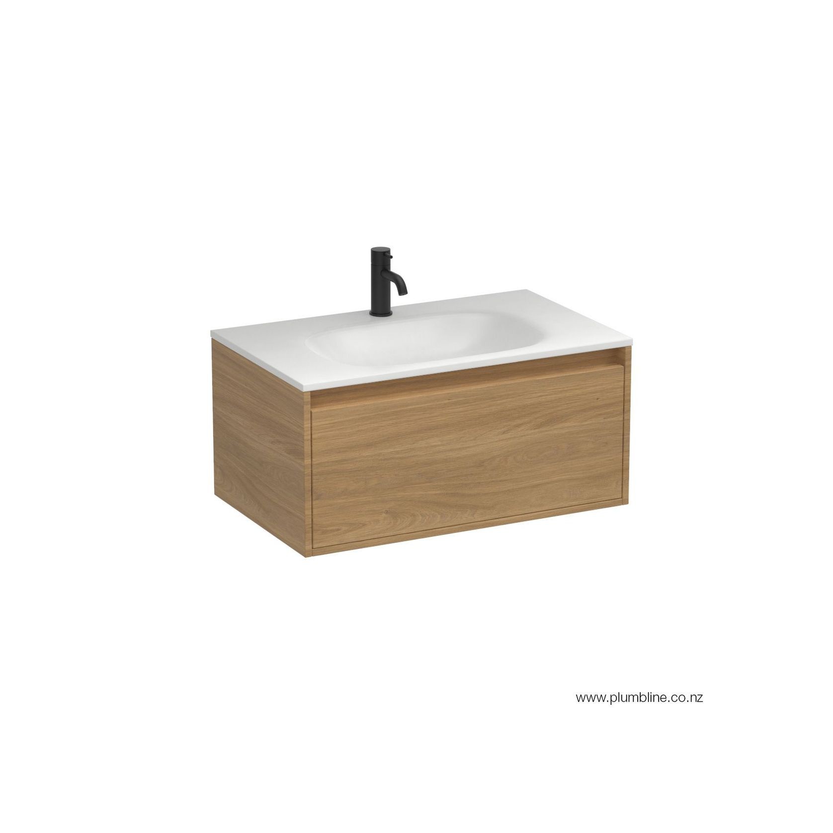 Prava Spio Slim 750 1 Drawer Vanity gallery detail image