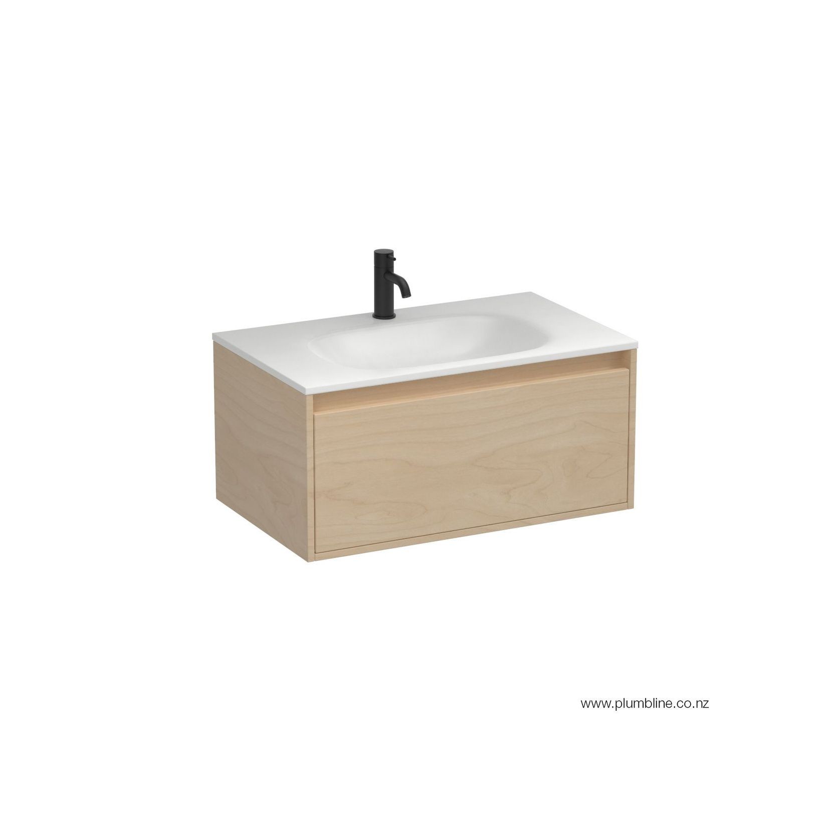 Prava Spio Slim 750 1 Drawer Vanity gallery detail image