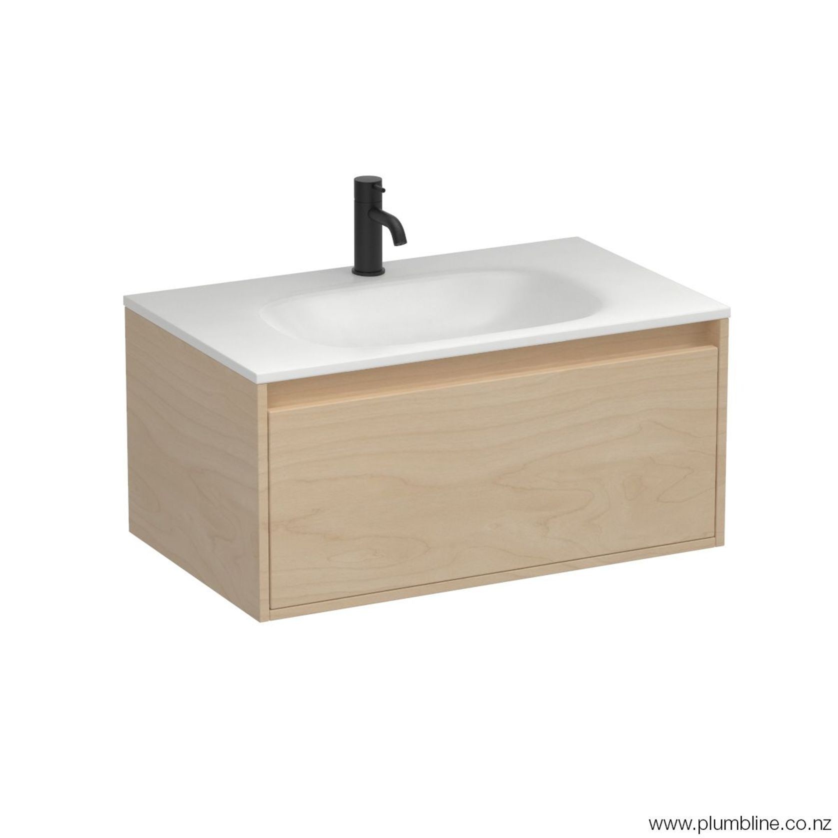 Prava Spio Slim 750 1 Drawer Vanity gallery detail image
