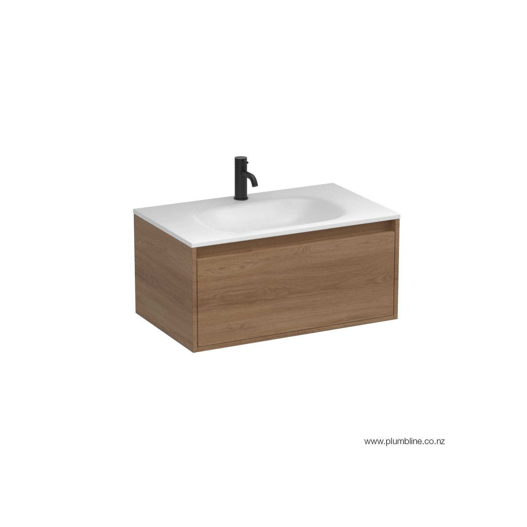 Prava Spio Slim 750 1 Drawer Vanity gallery detail image