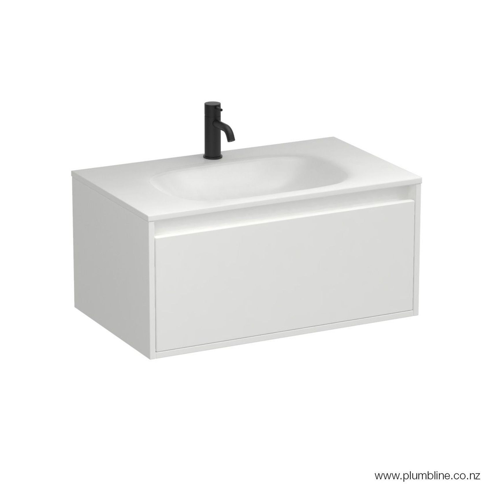 Prava Spio Slim 750 1 Drawer Vanity gallery detail image