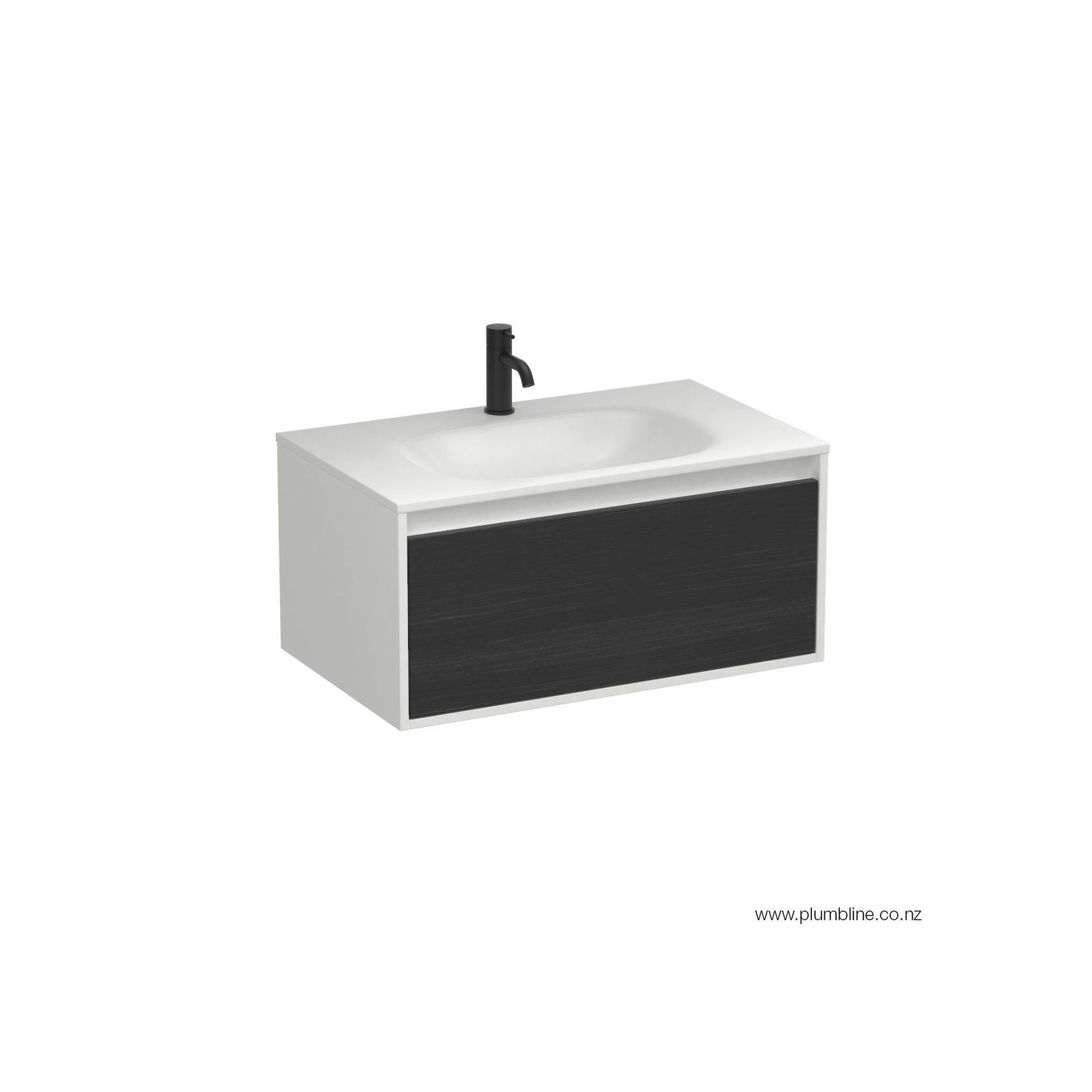 Prava Spio Slim 750 1 Drawer Vanity gallery detail image