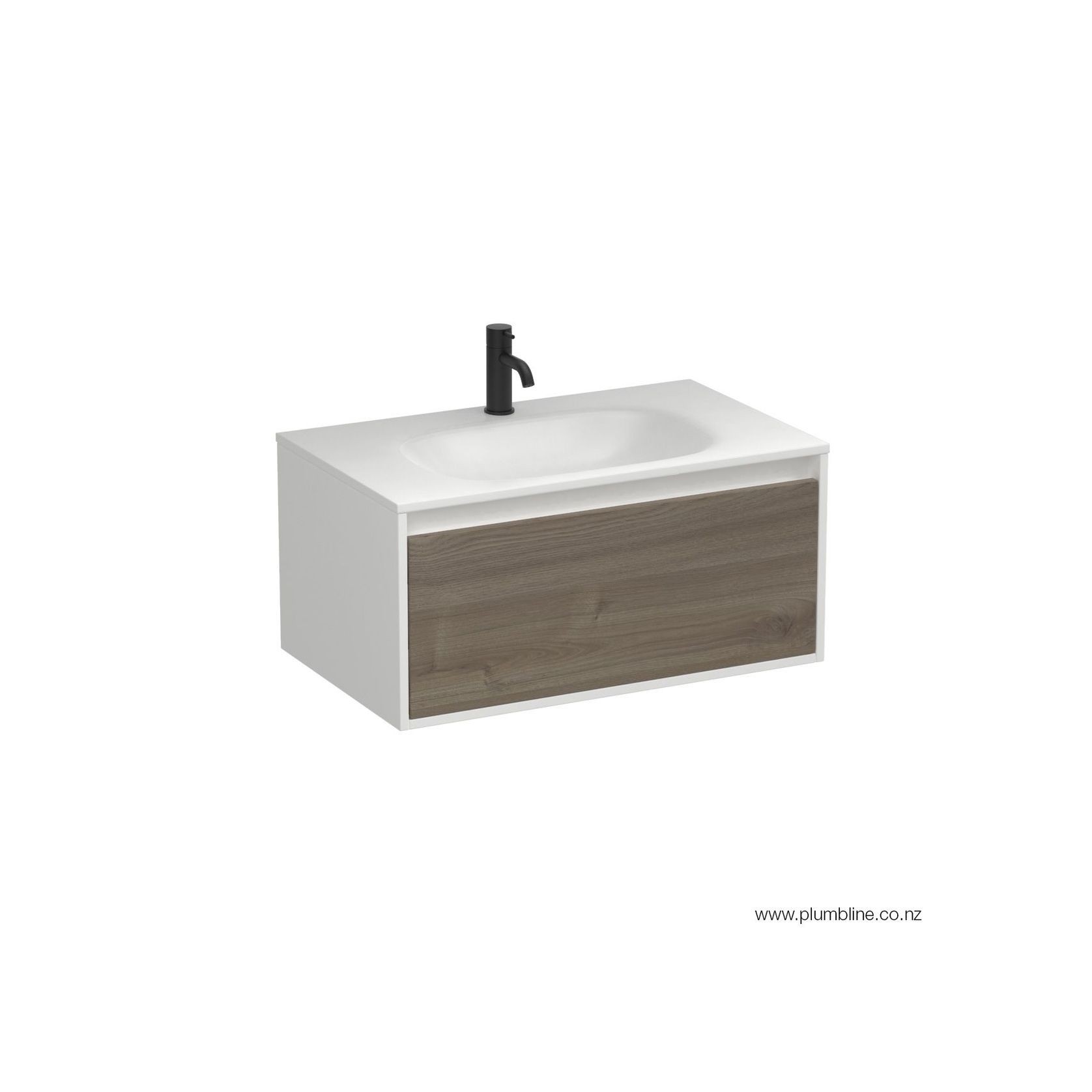 Prava Spio Slim 750 1 Drawer Vanity gallery detail image